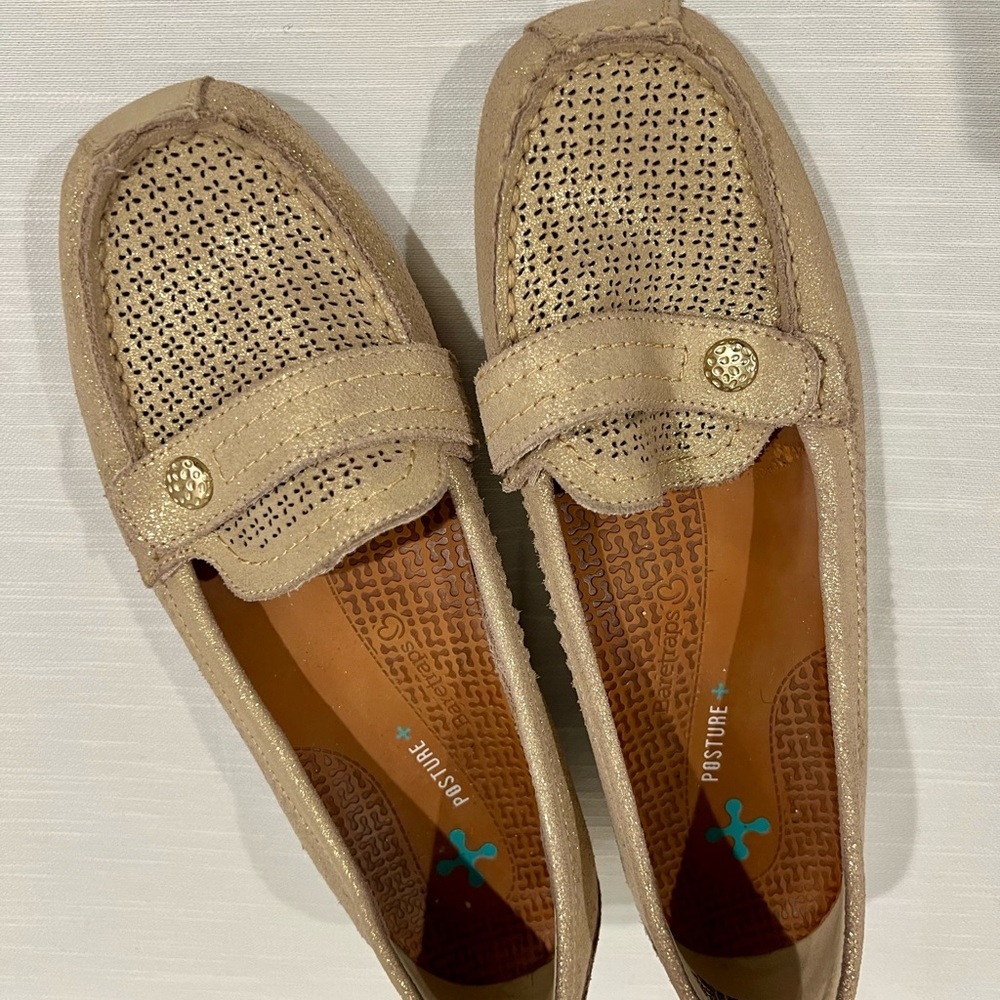 Baretraps Oakes loafers leather Size 7.5 creamy color - Picture 7 of 7